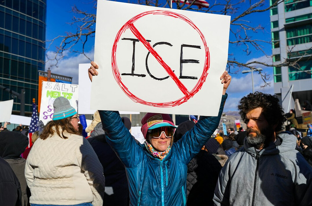 climate protest march