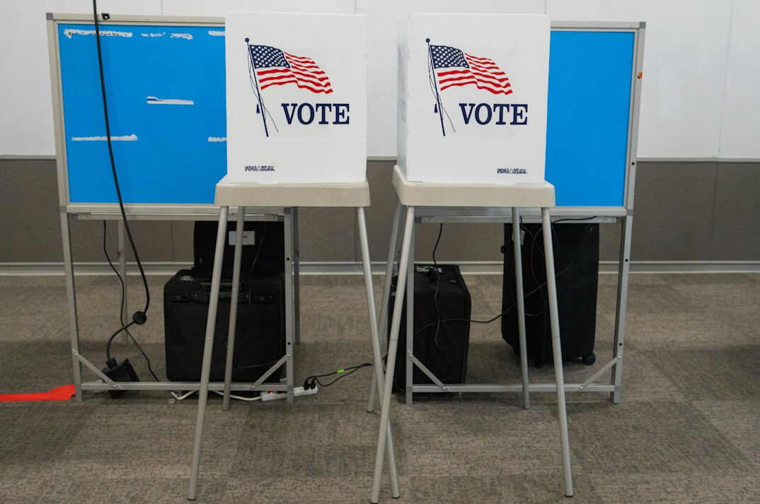 election voting booth